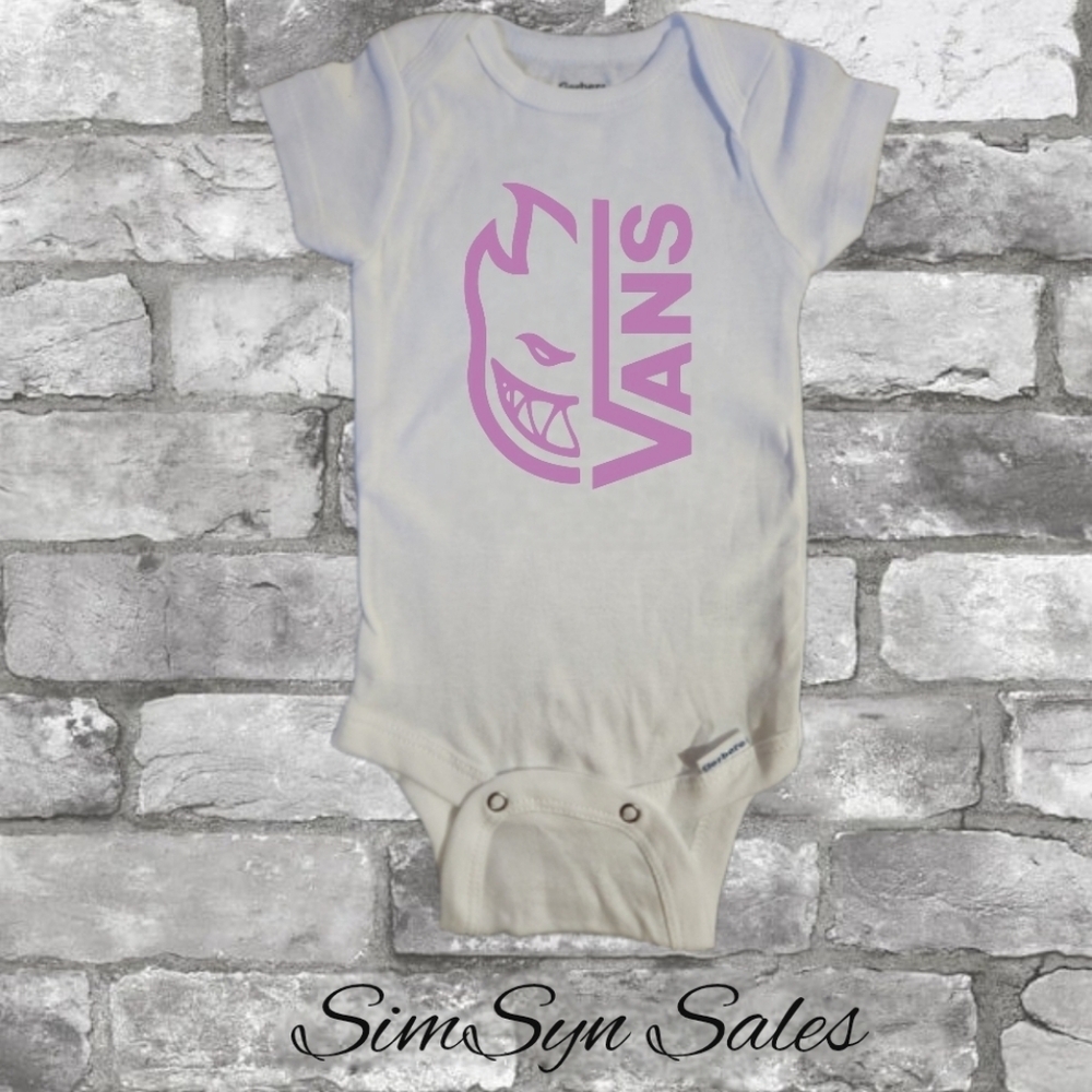Vans Unisex Baby Onesie Onepiece Bodysuit 0-3 Months Brand New